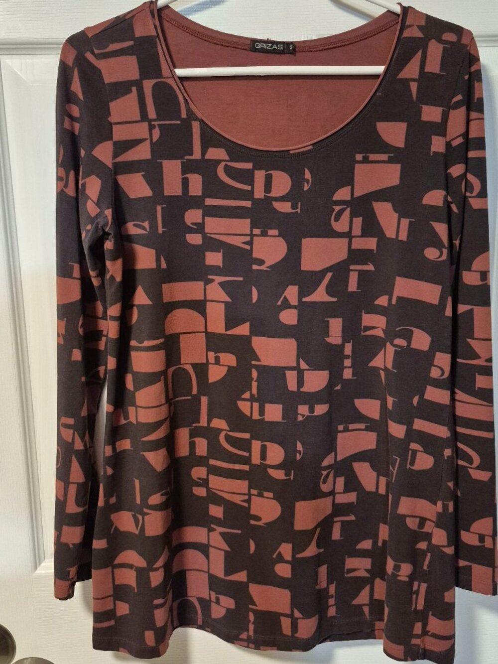 GRIZAS Scoop Neck Tunic - Medium